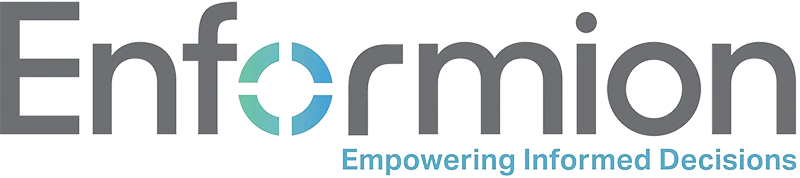 Enformion logo: empowering informed decisions